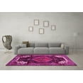 thumbnail image 3 of Ahgly Company Indoor Round Persian Pink Traditional Area Rugs, 5' Round, 3 of 4