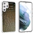 thumbnail image 1 of TalkingCase Slim Phone Case Compatible for Samsung Galaxy S23 Ultra 2023, Reptile Skin 4 Print, Lightweight, Flexible, USA, 1 of 7