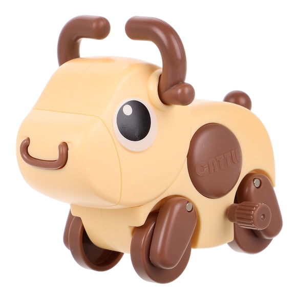 KAKOWELY spring toy Wind Up Toys Bull Wind-Up Animals Toys Sliding Walking Clockwork Bulk Toys For Kids Birthday Party Favors Games Toys Kids Prizes Treasure Box Toys Prize Box