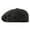 Black, variant on Men Cotton Duckbill Newsboy Flat Hat Gatsby Golf Driver Adjustable Peaked Cap