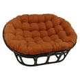 thumbnail image 2 of International Caravan Rattan Double Papasan  Chair with Microsuede Cushion, 2 of 2