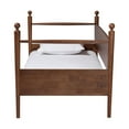 thumbnail image 3 of Baxton Studio Gianetta Japandi Daybed, Twin, Walnut Brown, 3 of 8
