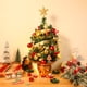 thumbnail image 4 of Mini árbol de Navidad de mesa, decoración de árbol de Navidad Artificial, iluminado, árbol de Navidad adornado, 4 of 7
