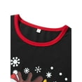 thumbnail image 5 of Family Matching Christmas Pajamas Deer Christmas Tree Print Sleepwear Set, 5 of 10