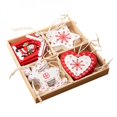 thumbnail image 2 of Promotions! Christmas Tree Ornament Set  Tree Pendant Wooden Decor Home Decoration  Tree Pendant Home Decoration, 2 of 6