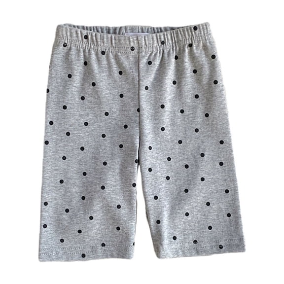 CAIVO Summer Kids Girls High Elasticity Shorts Leopard Printed Casual Playwear Stretchy Shorts Comfortable Soft Breathable Shorts Versatile Bottoms For Holiday Travel