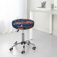 thumbnail image 7 of Hirioo Fire Truck 1 for Round Bar Stool Seat Covers Washable Stool Cushion Slipcover Elastic Bar Chair Covers for 12-14 Inch Chair-14 inch, 7 of 7