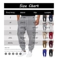 thumbnail image 3 of Hearthz Men's Cargo Sweatpants Casual Athletic Mens Joggers Pants Lightweight Breathable Cinch Bottom Sweatpants for Men with Pockets Light Gray XXXL, 3 of 4