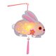thumbnail image 1 of Accesorios de adorno de Año Nuevo, borla decorativa, regalos para niños, decoración, lámpara de fiesta Blanco Macarena Linterna hecha a mano, 1 of 8