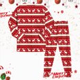 thumbnail image 5 of sdbrld Kids Fall Pajamas for Boys Girls Christmas Pajama Cute Xmas Graphics Shirt Long Sleeve and PJs Pants Two Piece Sleepwear Outfit Sets Hot Pink Sizes 7-8 Years, 5 of 9