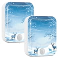 thumbnail image 2 of Deers Snow Trees Blue Night Lights Plug into Wall LED with Auto Light Sensor Warm Light for Kids Hallway Bedroom Living Room Kitchen Bathroom Set of 2, 2 of 7