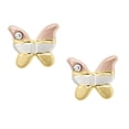 thumbnail image 1 of Broquel Mariposa Oro 3 Colores Horoz 10K W547, 1 of 4