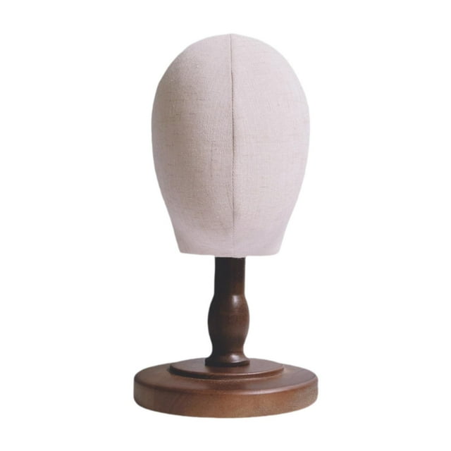 BELOVING Mannequin Head Model, Hat Holder Display, Comestic Model Manikin Head Model Styling Display for Headset Halloween Hat Scarves 32cm
