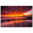 thumbnail image 1 of Picture-Tiles.com: Sunset Ceramic Tile Wall Mural WAL500979-64M. 36"W x 24"H using (24) 6" x 6" Ceramic Tiles-Satin Finish, 1 of 3