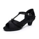 thumbnail image 3 of zapatos de baile latino para mujeres, zapatos de baile de salón para niños, zapatos de baile de barra, Salsa, Tango moderno, zapatos latinos de tacón alto para niñas y mujeres, 3 of 5