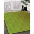 thumbnail image 3 of Ahgly Company Machine Washable Indoor Square Transitional Pistachio Green Area Rugs, 7' Square, 3 of 7