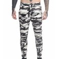 thumbnail image 5 of Ernkv Cargo Pants for Men Fashion Fall Winter Long Trousers Comfy Lounge Casual Floral Print Soft Safety Full Pants with Pocket High Waist White M, 5 of 7