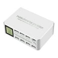 thumbnail image 1 of 100W 8 Port Smart LED Display Multi USB Charger Station PD 18W+QC3.0 Fast Charging Adapter Station ,Multi-Port, 1 of 6