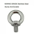 thumbnail image 4 of 304 Stainless Steel JIS 1168 Lifting Ring Eye Bolt M5 M6 M8 M10 M12 Heavy Duty Thread Eye Bolt, 4 of 6