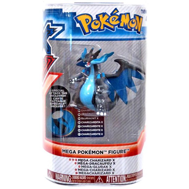 Pokemon Xy Mega Figure Series 1 Charizard X 3 Figure Walmart Com