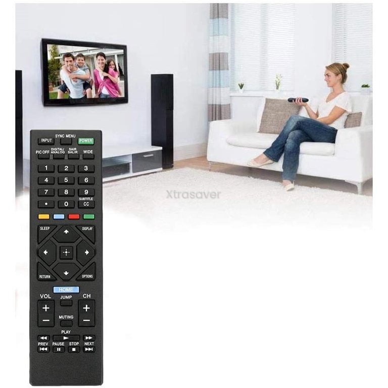  Sony RM-YD092 Factory Original Replacement Smart TV Remote  Control for All LCD LED and Bravia TV's - New 2017 Model (1-492-065-11) :  Electronics