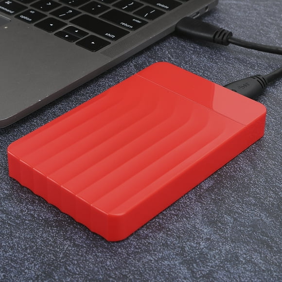 HDD Enclosure, Portable HDD Case, HDD Box, Red For OS X  Computer Red