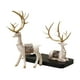 thumbnail image 1 of Estante para vino tinto Inteprter Linglan Deer decoración elegante resina Beige, 1 of 6