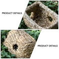 thumbnail image 3 of OULII small animal nest Pet Nest Straw Material for Rabbits with 1Pack, 3 of 8
