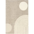 thumbnail image 6 of nuLOOM Gloria Abstract Shag Area Rug, 4' x 6', Light Brown, 6 of 8