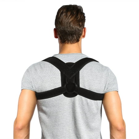 Posture Corrector For Men And Women - Adjustable Upper Back Brace Posture Straightener Posture Corrector Brace For Clavicle Support and Providing Pain Relief for Neck, Back and