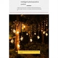 thumbnail image 5 of Guirnalda de Luces LED Solares de 3,5 M, 3 V, Luz Cálida USB, Decoración Exterior Impermeable para Dormitorio, Jardín, Fiesta de Bodas, 5 of 5