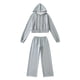 thumbnail image 5 of Sudadera con capucha y cremallera para mujer, traje con pantalones largos, conjuntos de dos piezas, conjuntos para mujer, sudaderas con capucha, 5 of 5