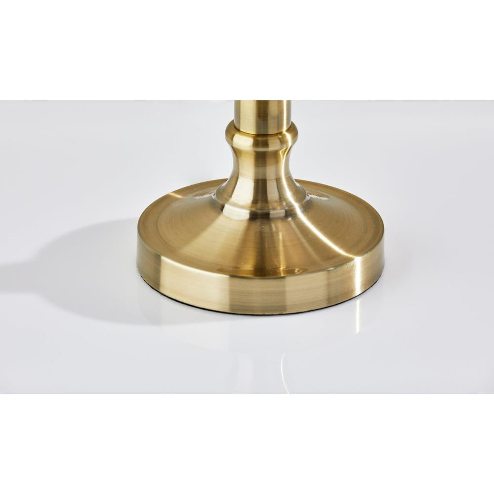 Simplee Adesso Adjustable Brass Barton Table Lamp
