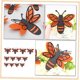 thumbnail image 4 of UPOUART 1 De Adhesivos De Pared Con Abejas Decorativas 3D Doble Capa Para, 4 of 8
