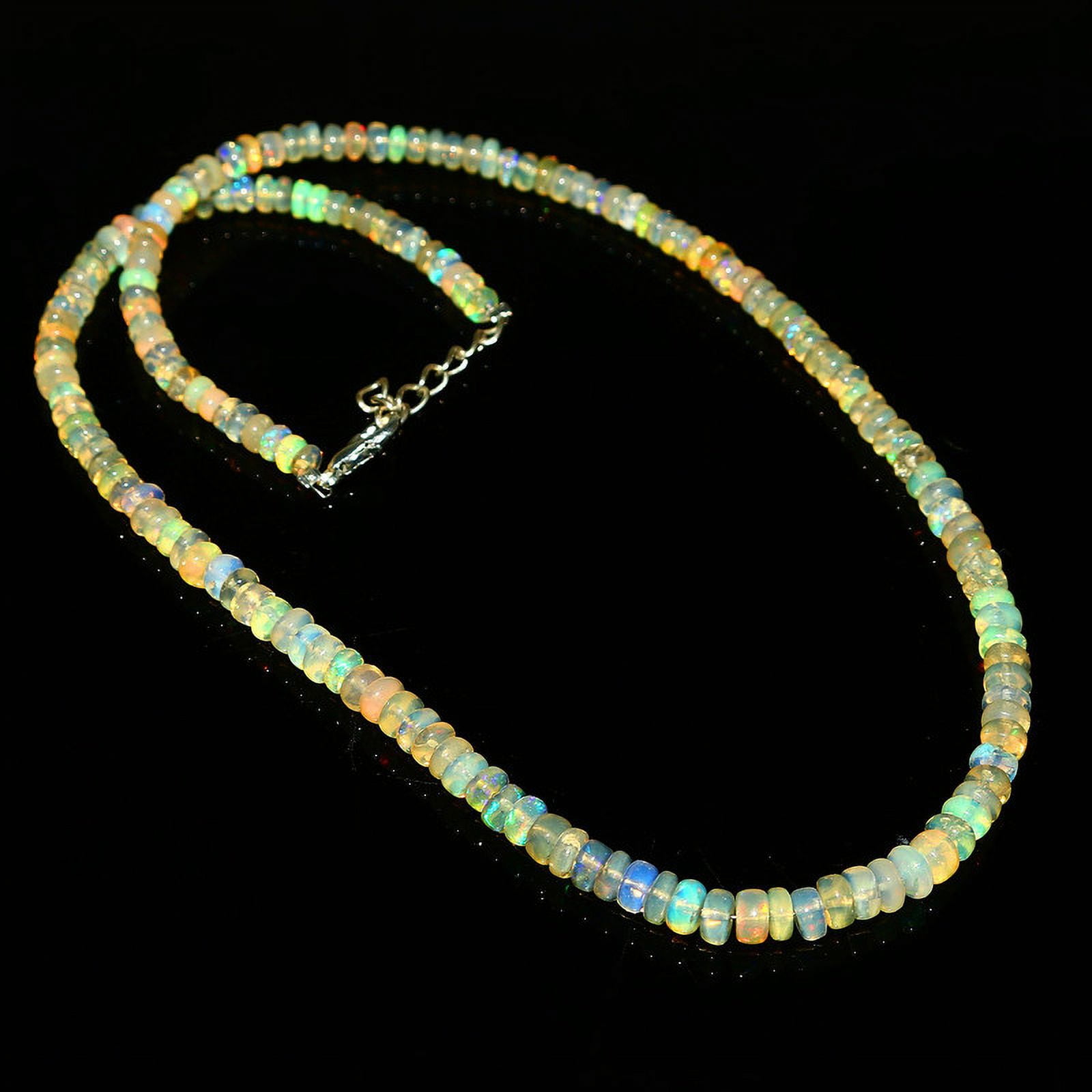Shyamgems Opal Plain Rondelle Beads, Natural Lavender Opal Beads, Lavender Opal Smooth Beads
