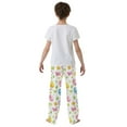 thumbnail image 5 of FORMRS Kids Pajama Pants with Pockets Size 11-12Y Boys Lounge Sleep Bottoms, Colorful Easter Eggs, 5 of 8