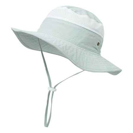 

koaiezne Kid s Sun Hat Wide Brim UPF 50+ Hat For Toddler Boys Girls Adjustable Bucket Hat Chargers Kids Hat Driver Hat Kids