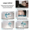 thumbnail image 3 of (Sky Blue) Eye Drop Auxiliary Portable Eye Drop Auxiliary Bracket (6.5*6.5) ABS, 3 of 13