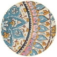 thumbnail image 3 of Unique Loom Outdoor Traditional Collection Area Rug - Heritage (3' 1" Round Multi/Blue), 3 of 8