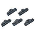thumbnail image 1 of 5X 6Ports Quick Connect Out Line Splitter Quick Splitter Out Line Splitter Lighting LED Strip Model Lghts Railway Layout,5 x Line Splitter,Black, 1 of 5