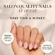 thumbnail image 2 of Glamnetic Goal Digger Press On Nails, brillante y semitransparente, 2 of 6