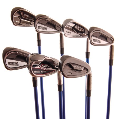 New Adams Idea Mixed Iron Set 4-9,GW No PW R-Flex Graphite