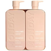 MONDAY Haircare VOLUME Shampoo + Conditioner Bundle (30 Fluid Ounce, 2 Pack)