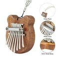 thumbnail image 4 of Yuarrent Piano de pulgar 8 teclas instrumento musical de madera portátil con cordón Piano de dedo Accesorios para instrumentos musicales, 4 of 6