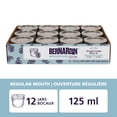 thumbnail image 1 of Bernardin Decorative Mason Jars, Regular Mouth, 125 mL, 12 Count, 1 of 5