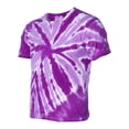 thumbnail image 2 of Dyenomite 20BTT TD GD5000B Pinwheel T-Shirt, Purple - Large, 2 of 3
