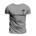 thumbnail image 4 of Men's T-shirt T-shirts Graphic Text Pool3D Printing Street Casual Short Sleeve Printed Clothing Basic S, 4 of 5