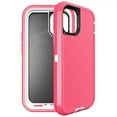 thumbnail image 5 of Entronix Heavy Duty Case Designed for iPhone 12 Shockproof Triple Layer Rugged Case (Pink), 5 of 7