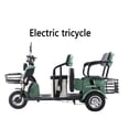 thumbnail image 2 of Triciclo eléctrico para adultos, transporte para personas mayores, niños, uso doméstico, mini scooter, ocio para tres personas, 2 of 5