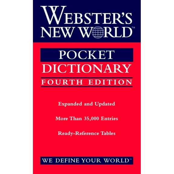 Webster's New World Pocket Dictionary, Fourth Edition (Paperback)
